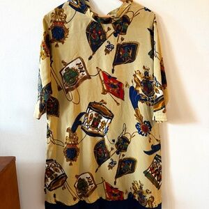 Faux Hermes shift dress (OS)